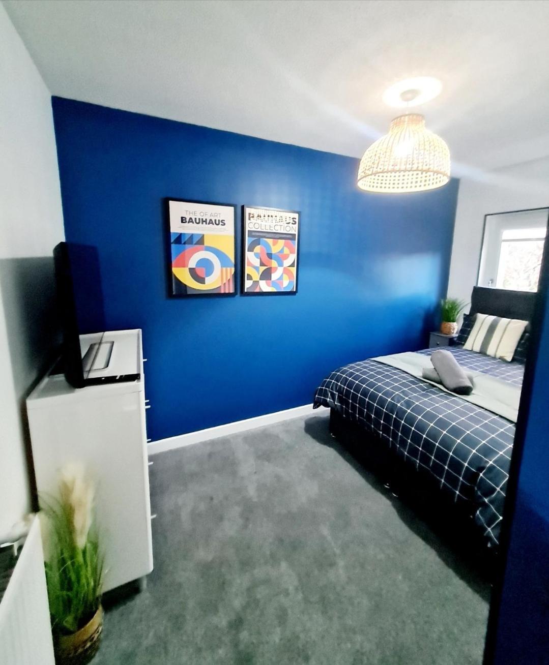 Апартаменты Bright 3Br Walking Distance To Town - Free Parking Глазго Экстерьер фото