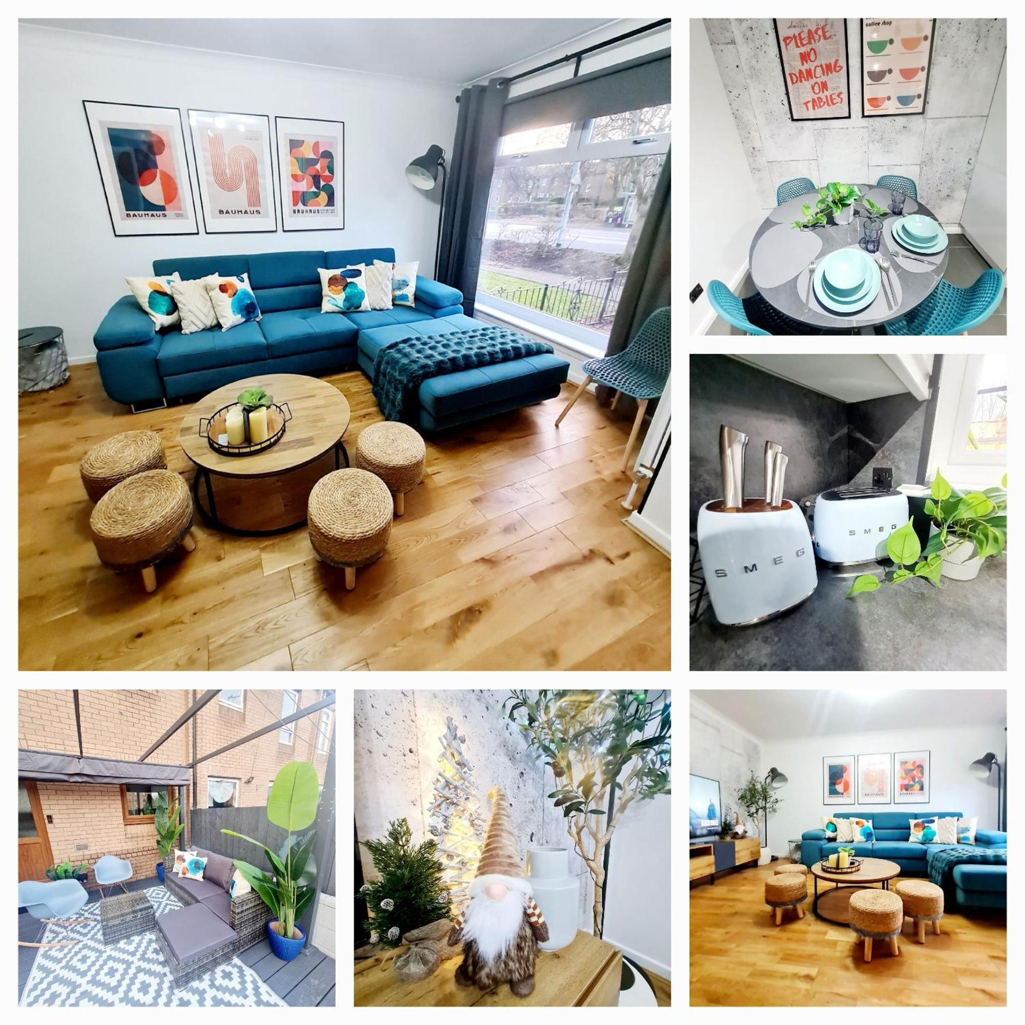 Апартаменты Bright 3Br Walking Distance To Town - Free Parking Глазго Экстерьер фото